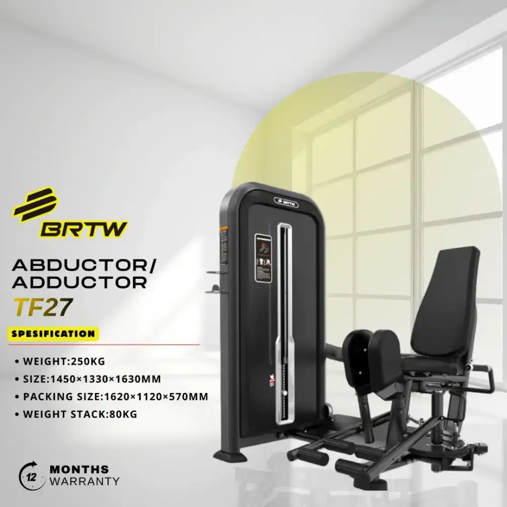 Abductor Adductor Brtw TF27 Alat Fitness Gym Comercial
