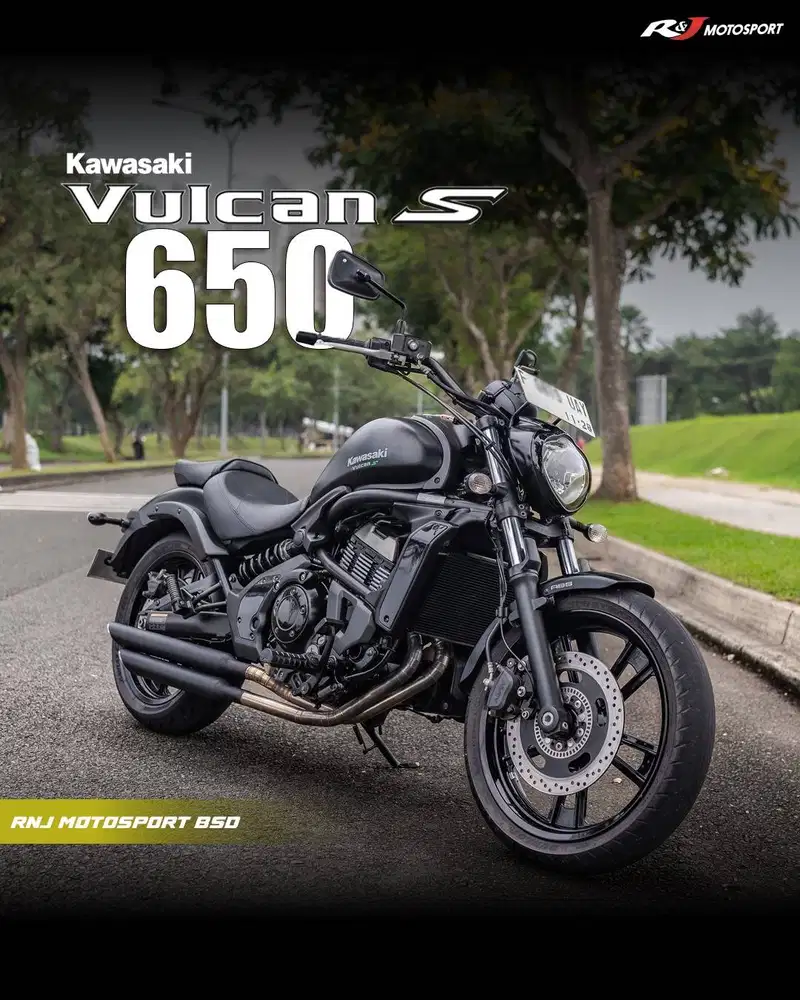 (Full Paper) Kawasaki Vulcan 650 S Tahun 2018 KM 8.000 On Going