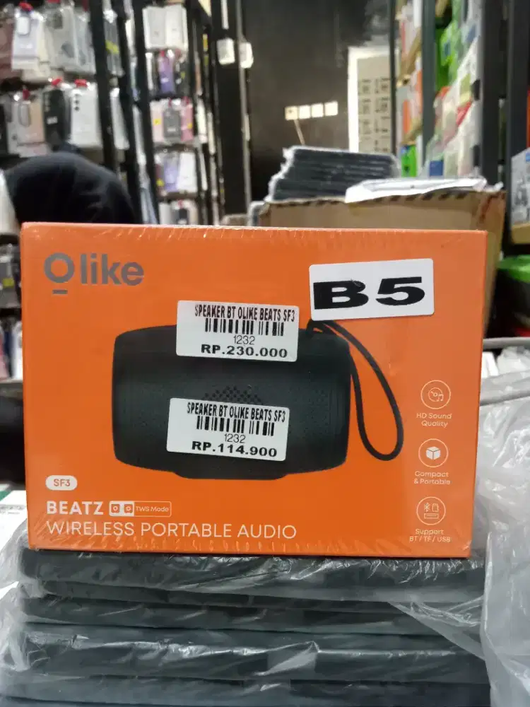 SPEAKER BT OLIKE BEATS SF3| ATLANTIS DAHSYAT
