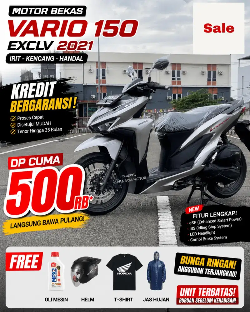 [Bayar 500 Ribu] Bisa Gass VARIO 150 EXCLV 2021