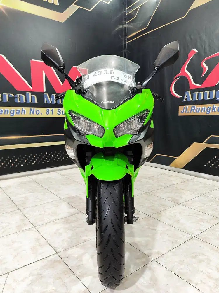 All-new Ninja 250 Hijau favorit dp.5jt saja. Anugerah motor rungkut