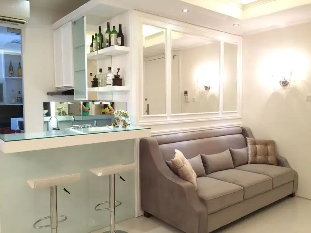 DIJUAL APARTEMEN EXCLUSIVE 1 PARK RESIDENCE GANDARIA JAKARTA SELATAN FURNISH