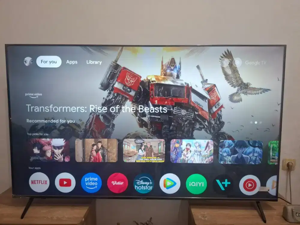 Sharp 65 inchi google TV