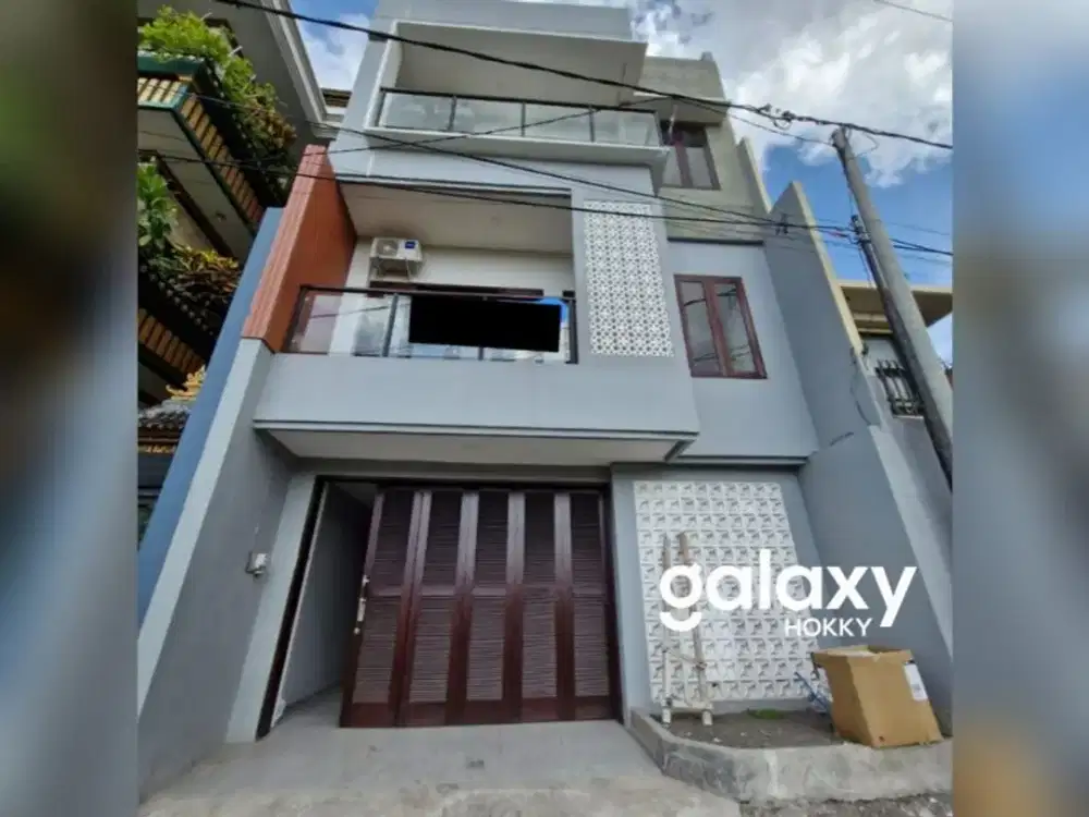 DIJUAL / DISEWAKAN RUMAH 4 LANTAI DI PULAU MOYO PEDUNGAN DENPASAR