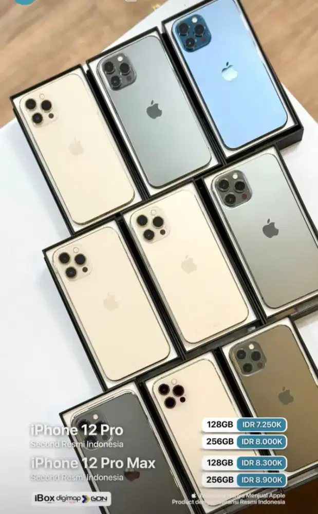 iPhone 12 pro ready bisa dikredit bunga ringan