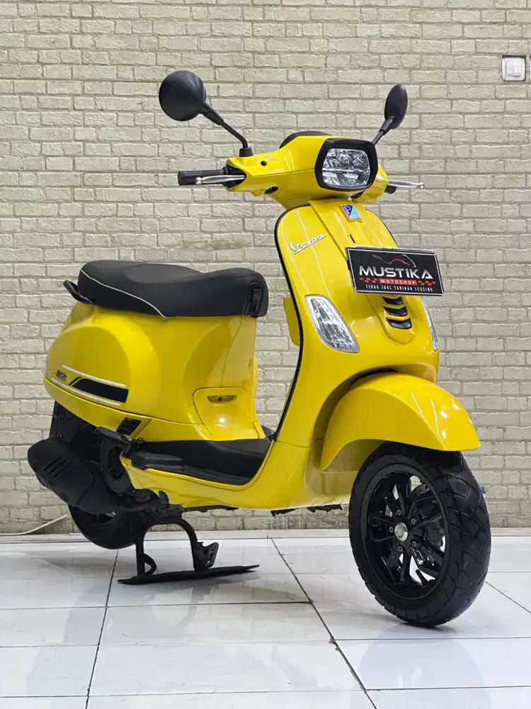 RARE ITEM‼️Vespa S125 Facelift Pmk 2023 Kuning Favorit