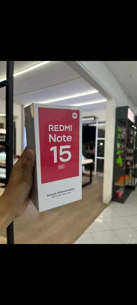 READY STOK REDMI NOTE 15 SERIES GARANSI RESMI XIAOMI INDONESIA!!