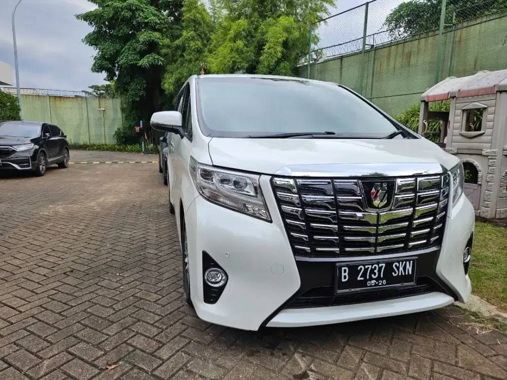 FOR SALE ALPHARD G ATPM 2015 REG 2016