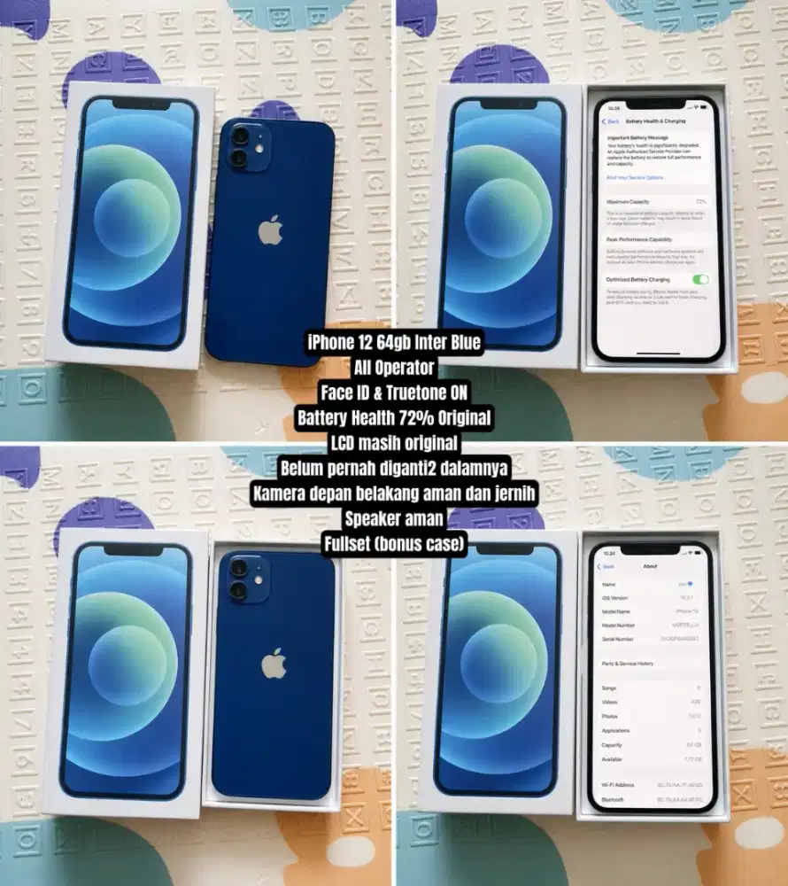 iPhone 12 64GB Inter Blue