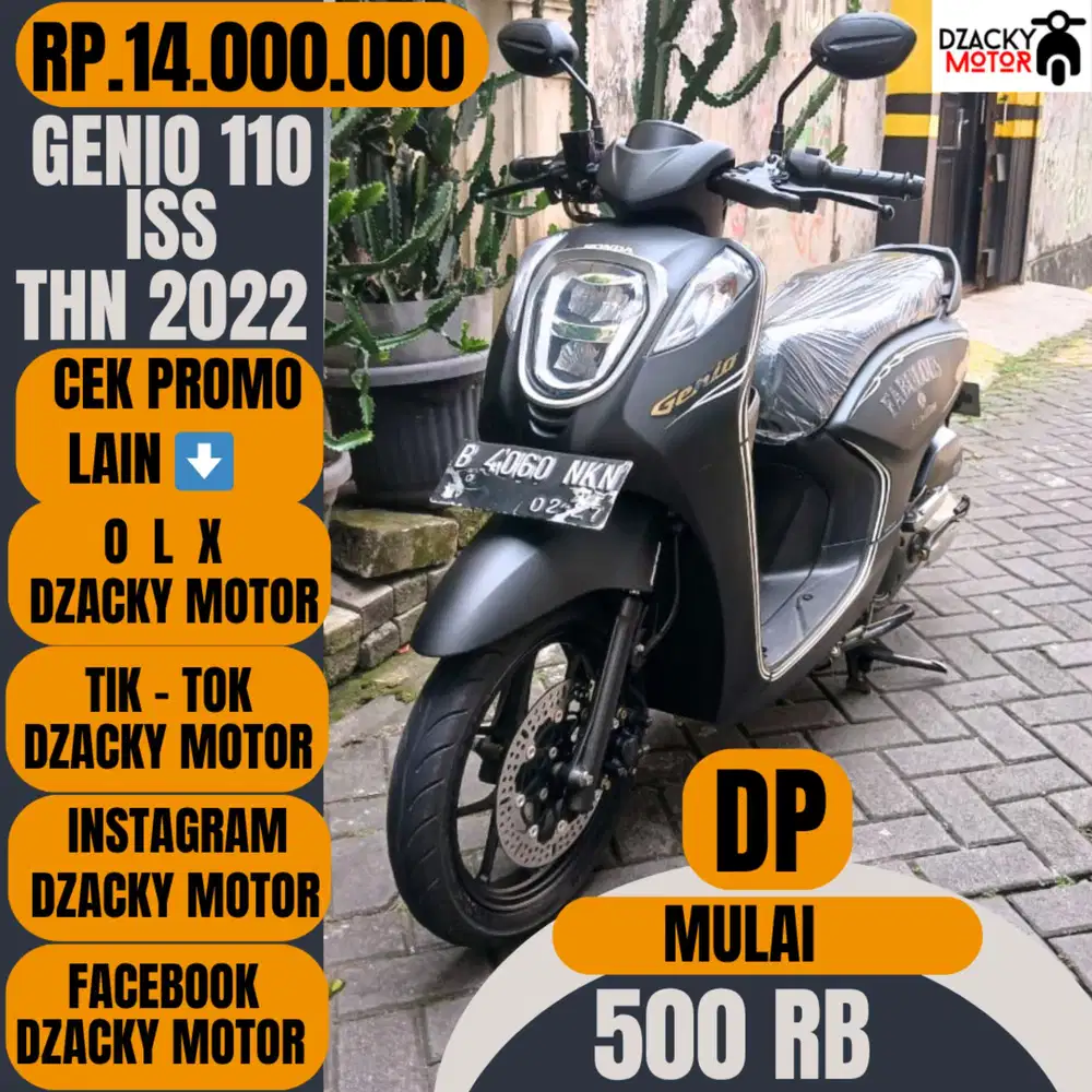 GENIO 110 ISS 2022 SECOND LIKE NEW