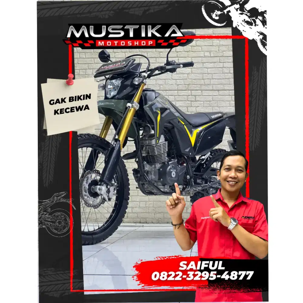 Perfect Condition!!Honda CRF 150L 2023 N Asli Dp2jt Murah-Mustika