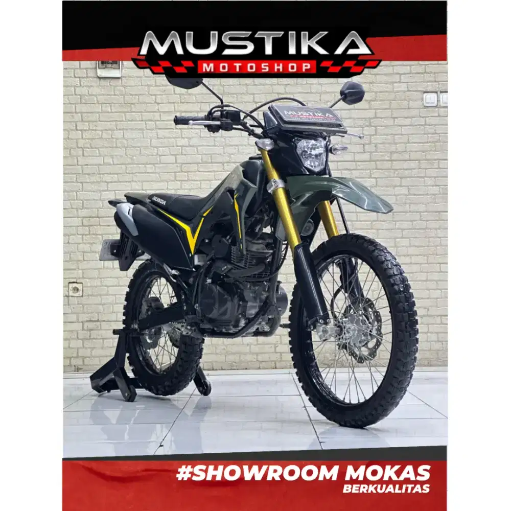 Odo19rb Mulus!!Honda CRF 150L 2023 N Kota Dp2j Murah Berkelas-Mustika