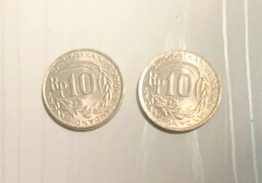 Uang kuno rp 10 tahun 1971
