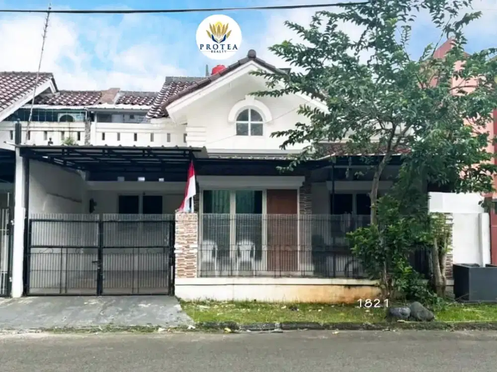 Dijual rumah siap huni 1 lantai di nusa loka, bsd