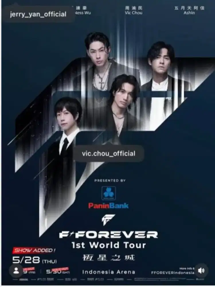 Tiket F4 silver 2 tiket