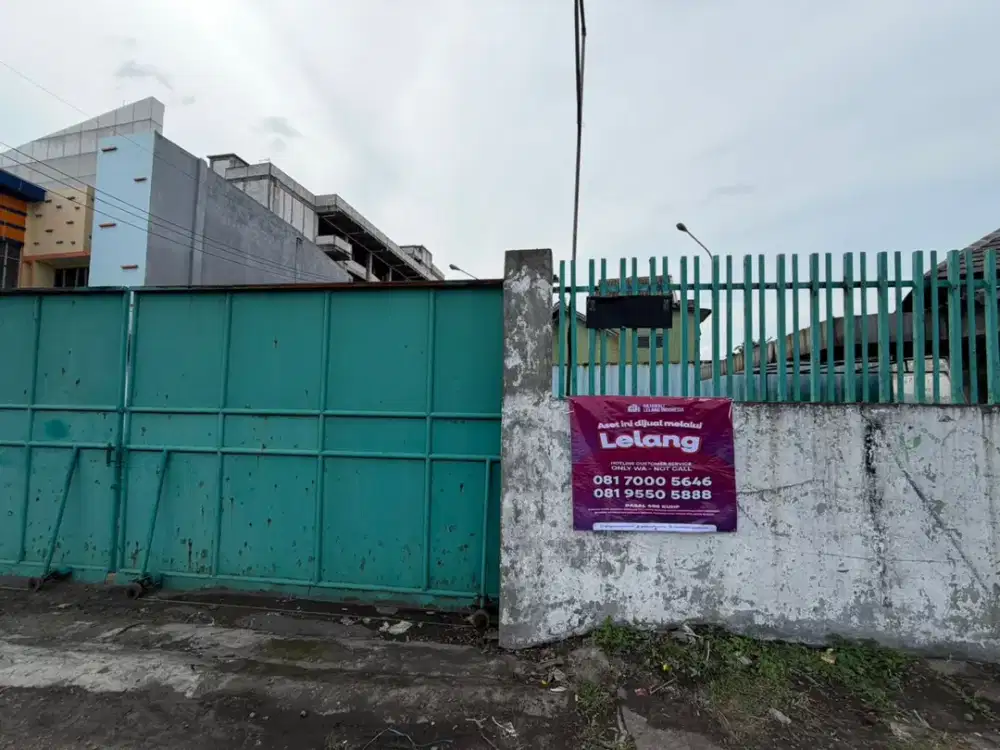 Pabrik, Kantor dan Gudang Luas dan Strategis di Kawasan Kletek, Sidoarjo dekat dengan Gerbang Tol Menanggal