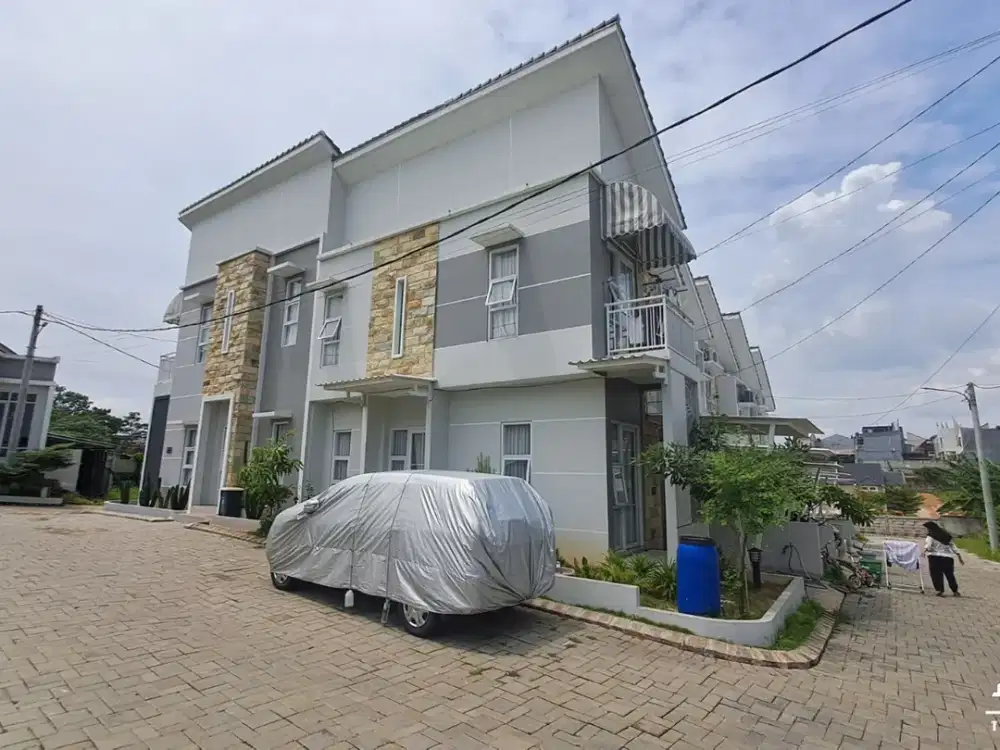 Rumah Depok 2 Lantai Hunian Eksklusif Medina Townhouse Depok Konsep Syariah Tanpa BI Checking One Gate System Dekat Tol Stasiun & Fasilitas Kota Depok