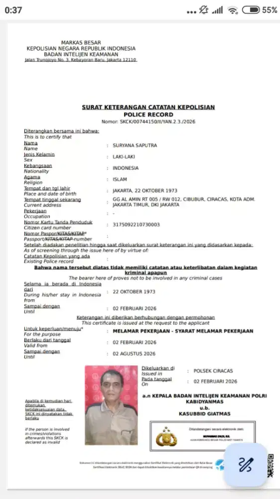 Saya mencari lowongan pekerjaan supir atau driver pribadi/freelance.