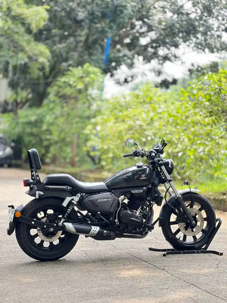 KM 3K AJA! BENELLI MOTOBI 200 EVO HITAM 2025 PAJAK ON FULL MULUS