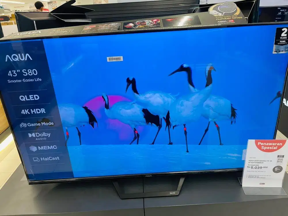 AQUA LED GOOGLE TV 43 inch