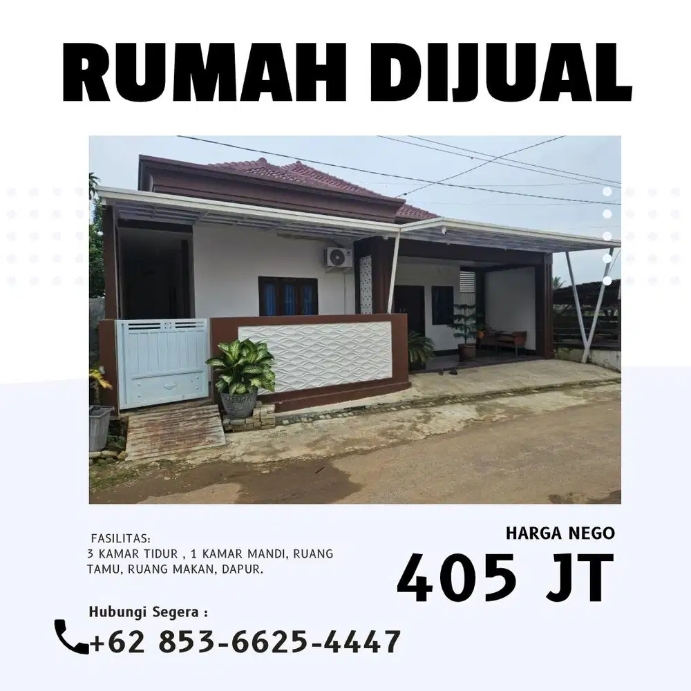 rumah di jual BU harga nego sampai deall