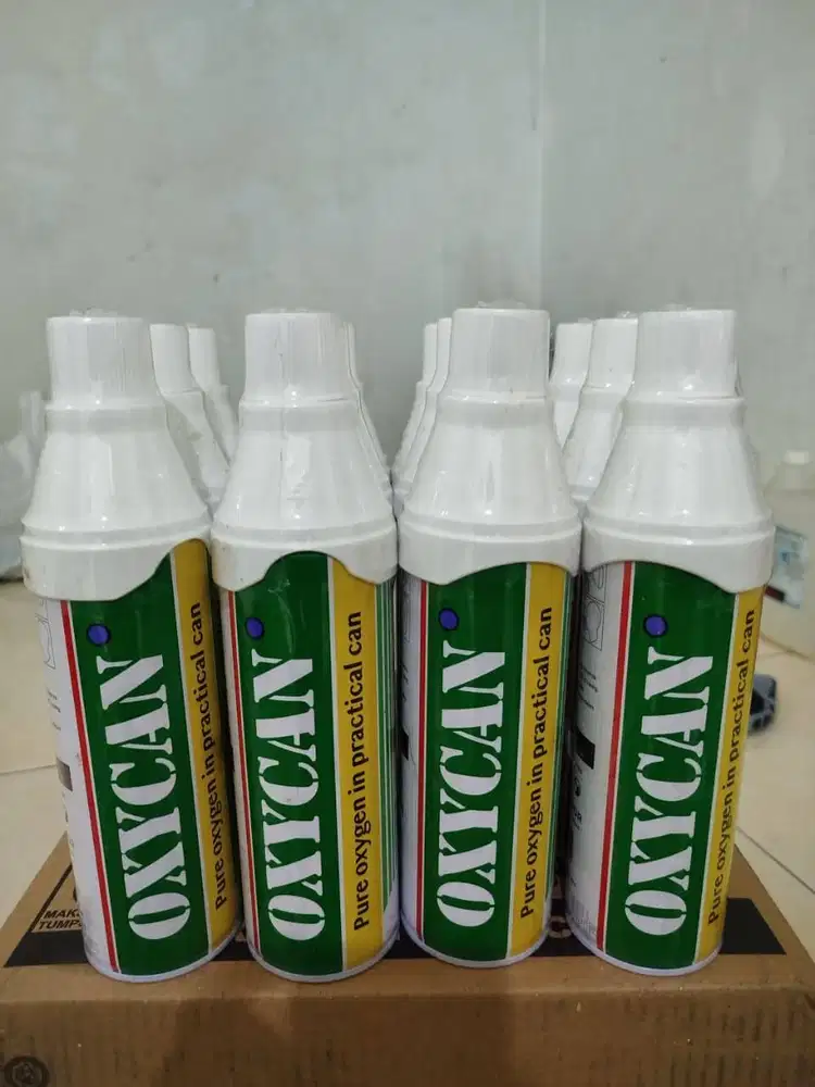 BARU  SEGEL 12PCS Oxycan Oksigen 500cc / 10 Bar [EXP 2023]