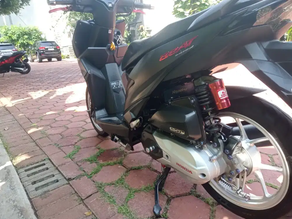 Honda beat deluxe 2023 modifikasi tipis2