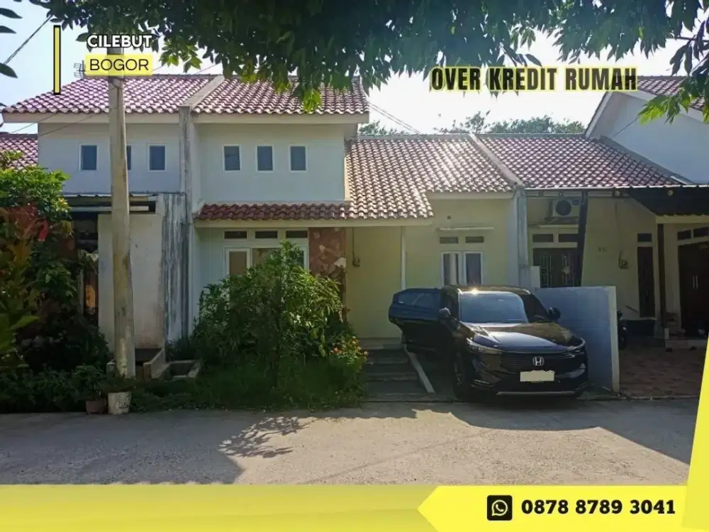 Jual Take Over rmh di Nuansa Alam Cilebut 49JT dkt Stasiun KA
