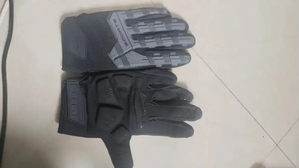 Sarung Tangan Motor Touring Rockbros S210 Hitam - Like New Fullset