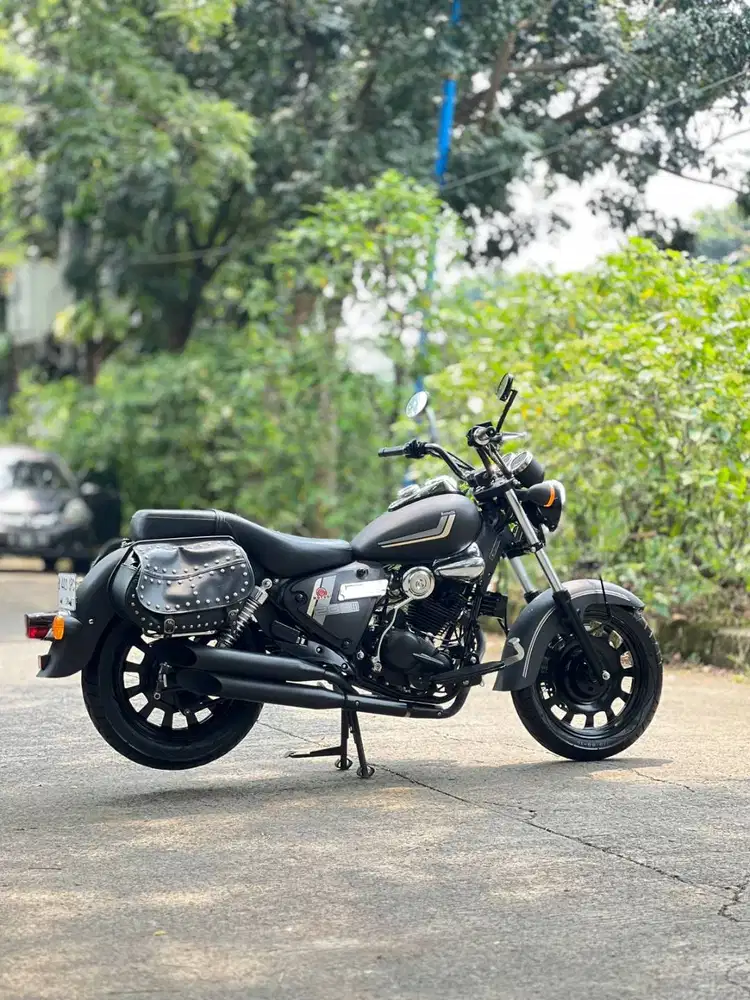 KM 3K AJA! BENELLI MOTOBI 200 EFI 2022 HITAM PAJAK HIDUP SIAP GAS
