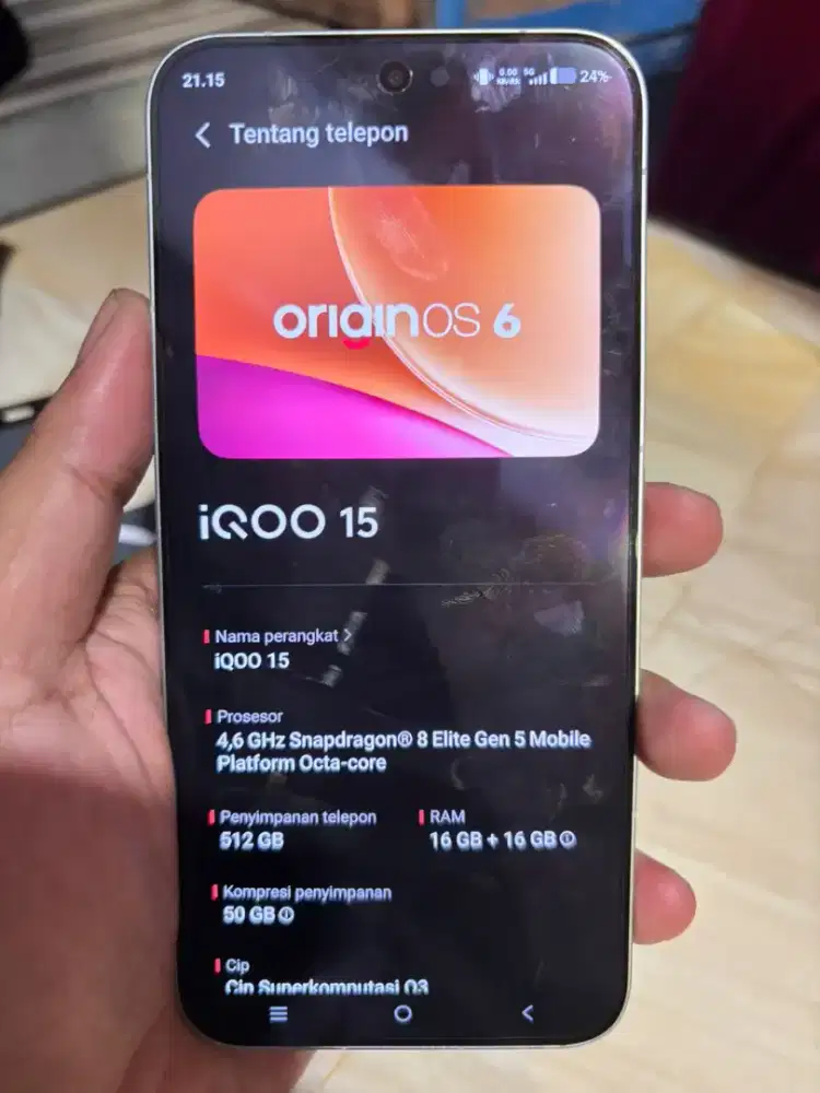 Hp iqoo 15 16/512
