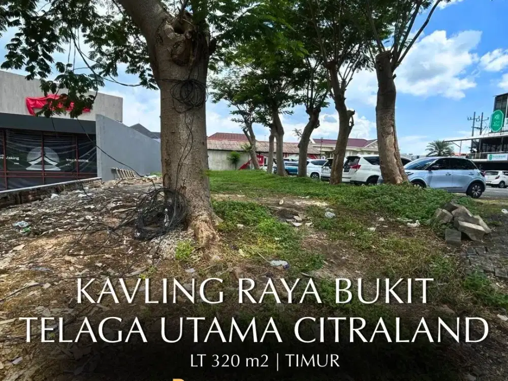 Disewakan kavling tanah di Raya Bukit Telaga Utama Citraland