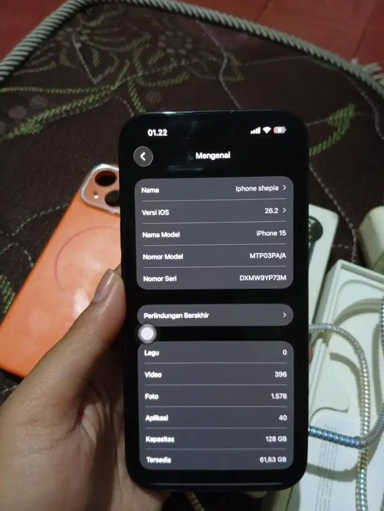 IPHONE 15 128 IBOX RESMI