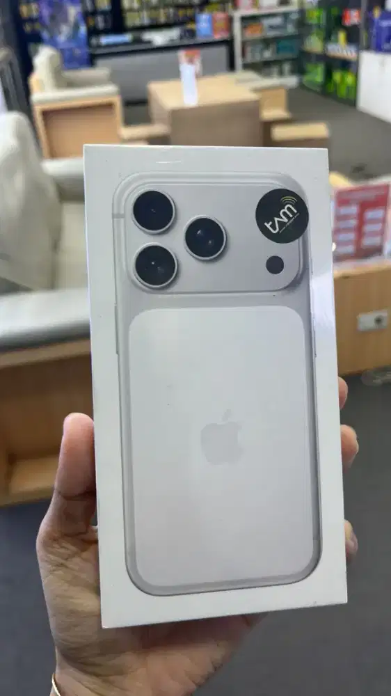 iPhone 17 Pro Max 256gb Silver Limited Garansi Ibox
