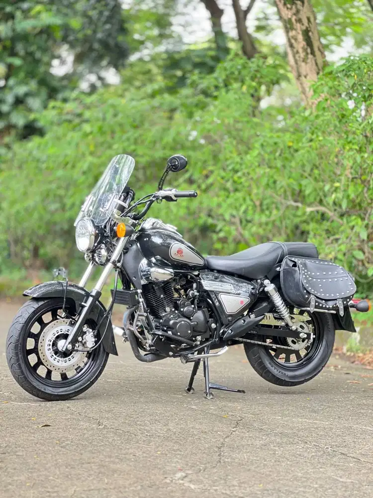 BENELLI MOTOBI EFI 200 2024 BLACK KM 500 PERAK PAJAK ON SUPER GRESS
