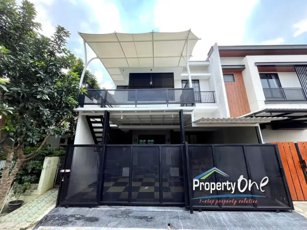 Jual Rumah Baru Renovasi Total di Griya Loka BSD Dekat Akses Tol BSD dan KRL Rawa Buntu