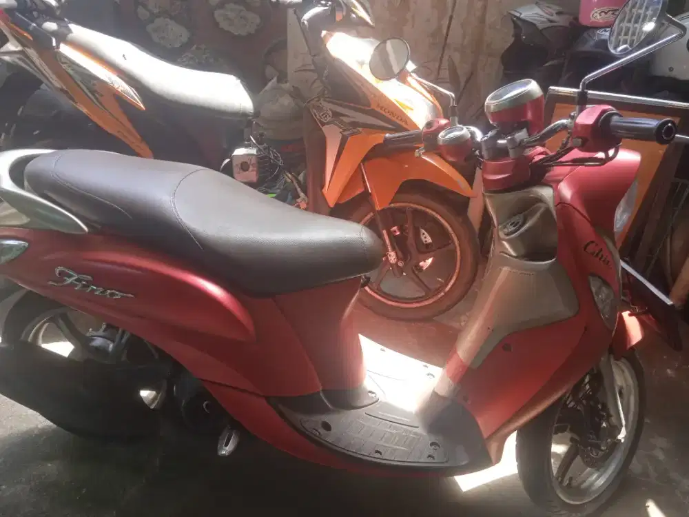 Dijual cepat motor yamaha Fino rutin perawatan mesin kondisi bagus