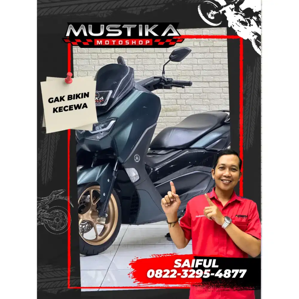 Perfect Condition!!Yamaha N Max 155cc 2023 Plat Jatim Dp2jt-Mustika