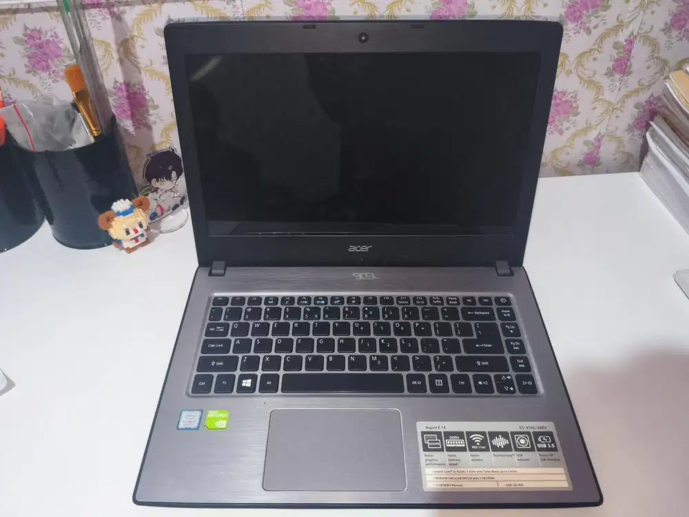 Acer E5-467g Ram 4Gb Hdd 1tb Core i5 gen 8