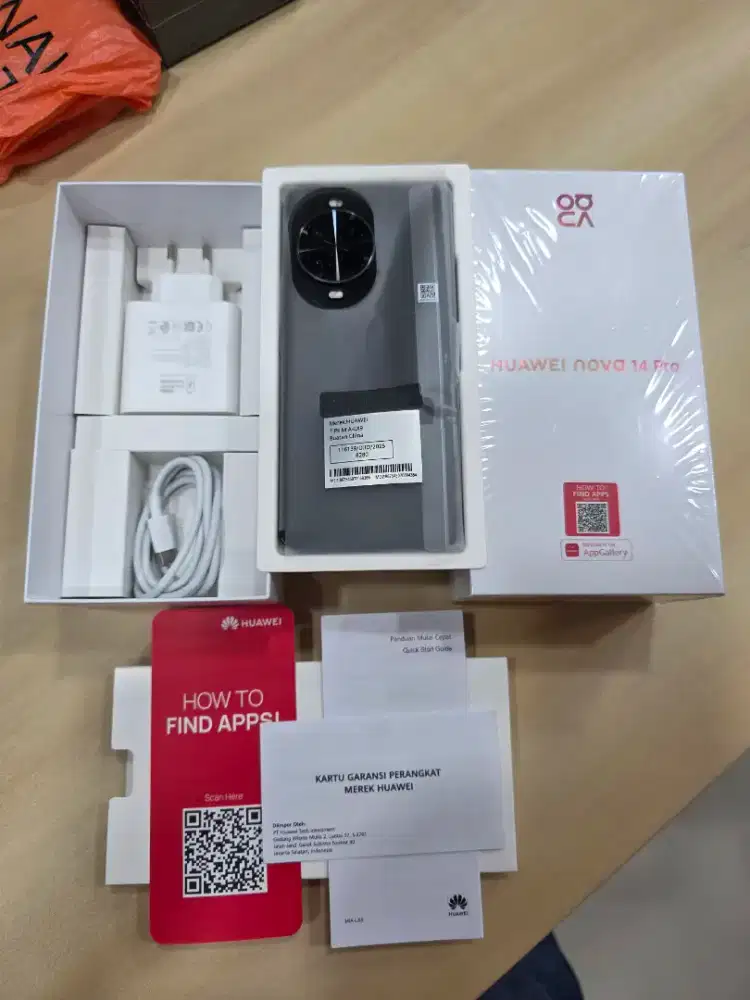HUAWEI NOVA 14 PRO 12/512GB Second Rasa BARU - Garansi Maret 2027