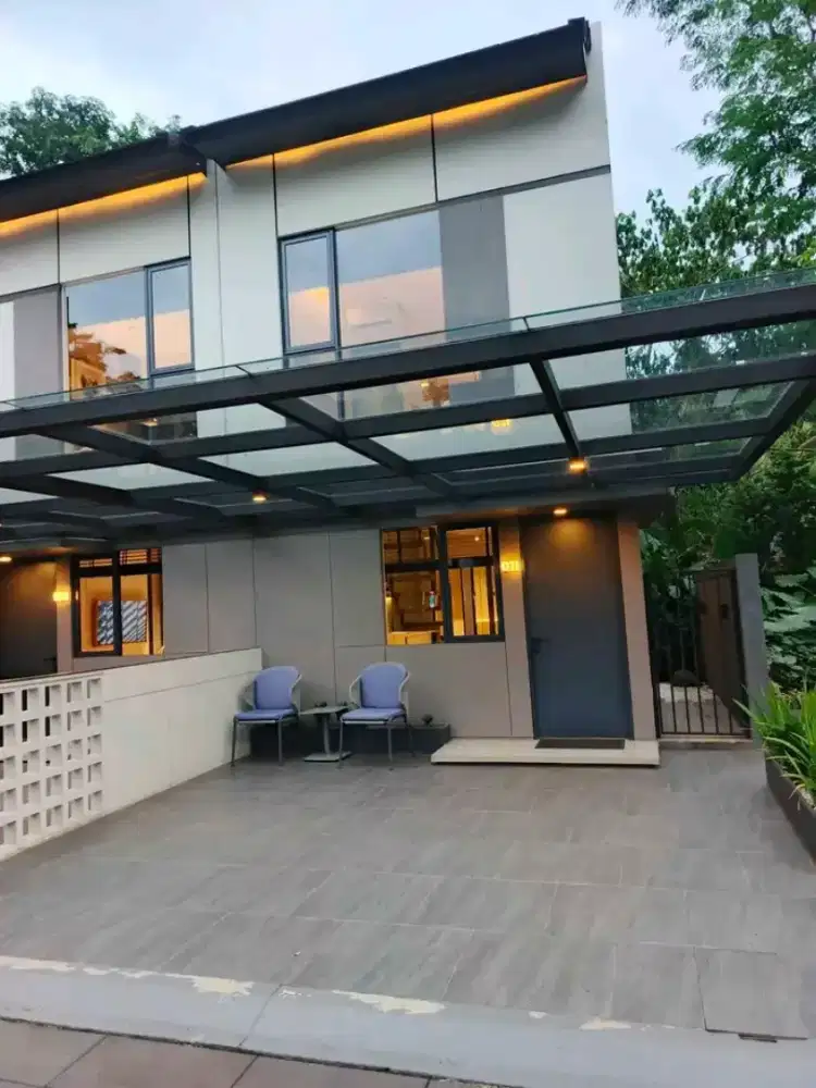 Canopy atap kaca