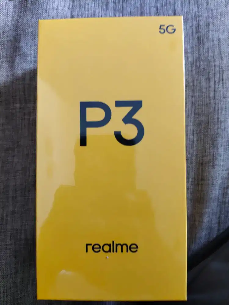 Jual santai Realme P3 5G BNIB (12/256) warna Comet gray..