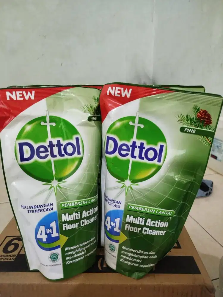 Dettol Cairan Pembersih Lantai REFILL 700ml 7PCS [EXP 2023]