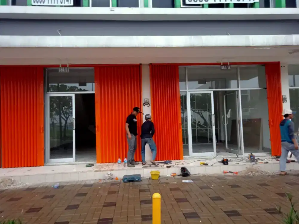 Rolling door dan folding gate aluminium