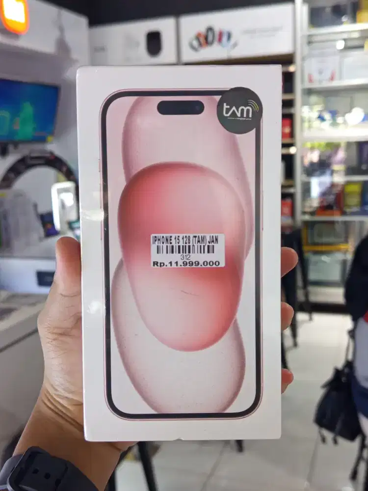 IPHONE 15 128 GB WARNA PINK READY STOCK DI ATLANTIS JEMPONG
