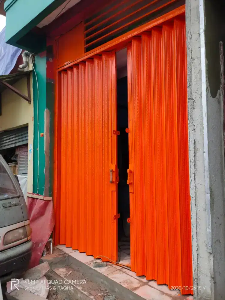 Rolling door dan folding gate kanopi alderon