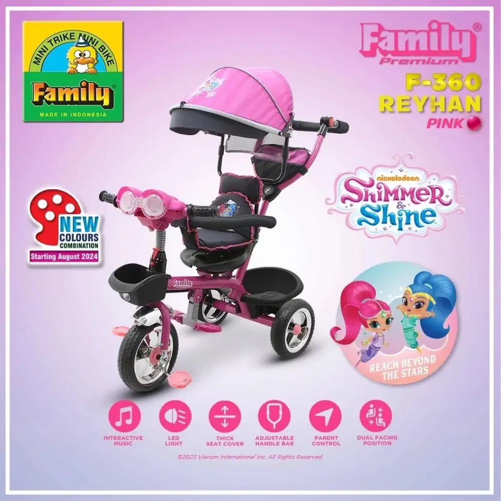 Sepeda anak family