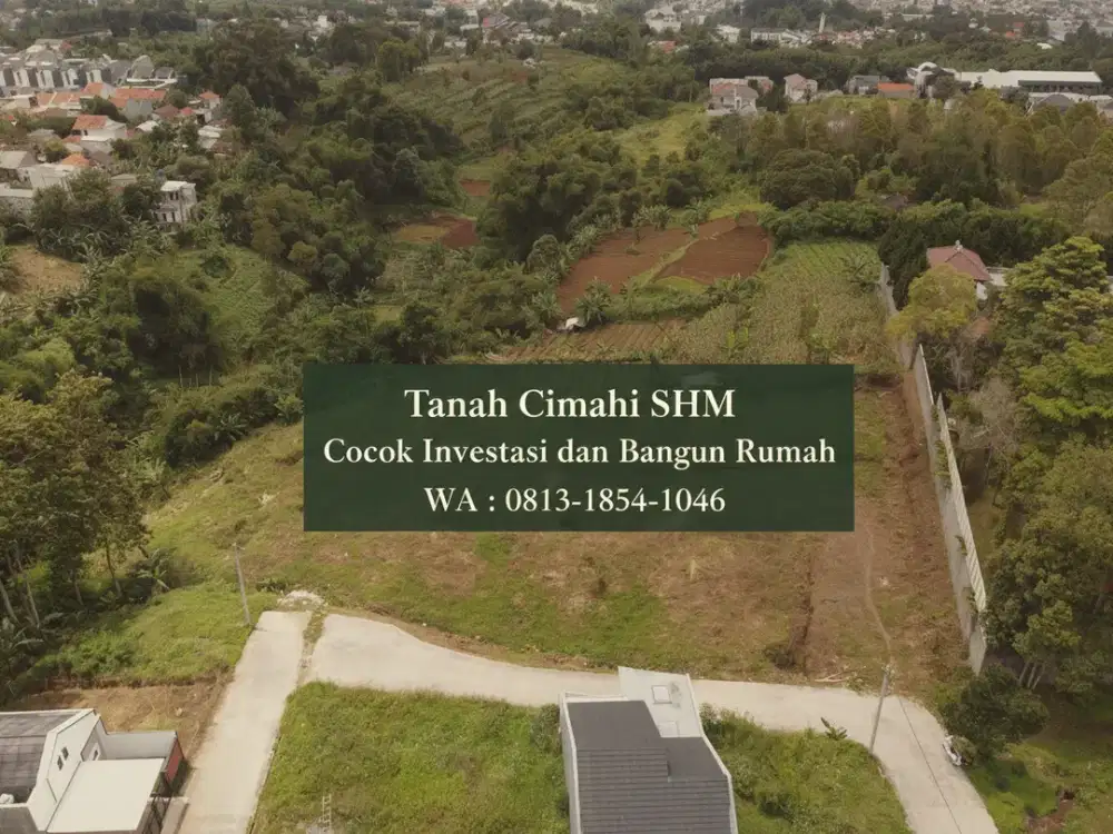 Tanah Kavling SHM Cimahi Siap Bangun di Mutiara Kolmas Tahap 2