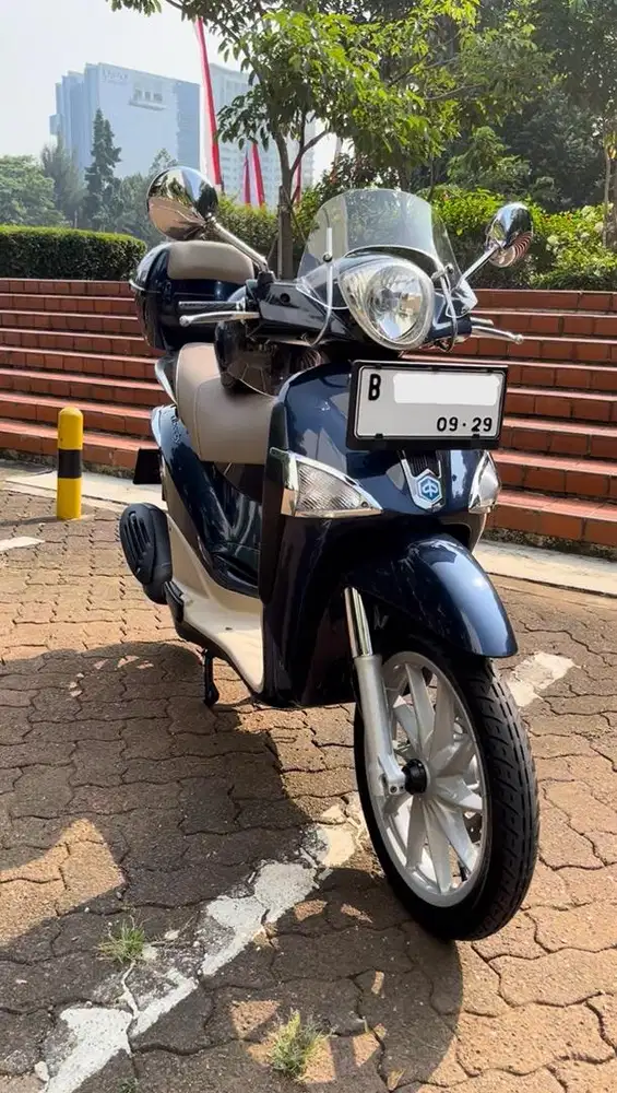 PIAGGIO LIBERTY 100 Th 2014 BIRU FULL ORIGINAL