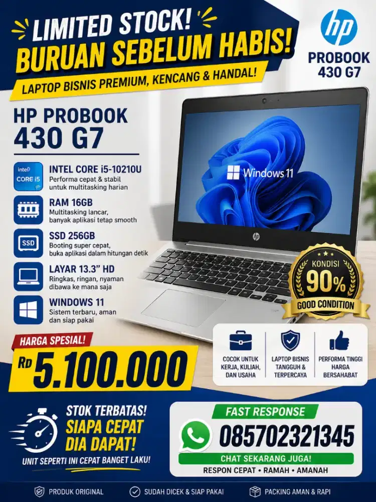 Laptop HP 430 G7